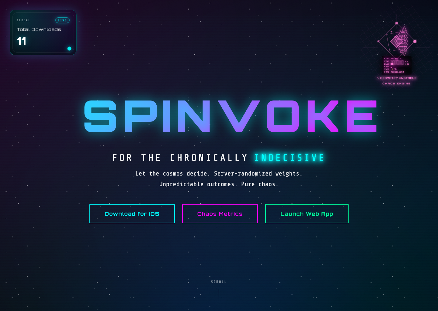 Spinvoke screenshot